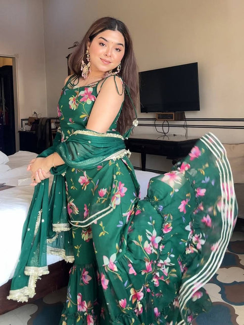 Sharara And Pallazo Suits
